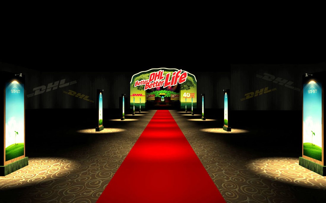 DHL2012活動3D設計
